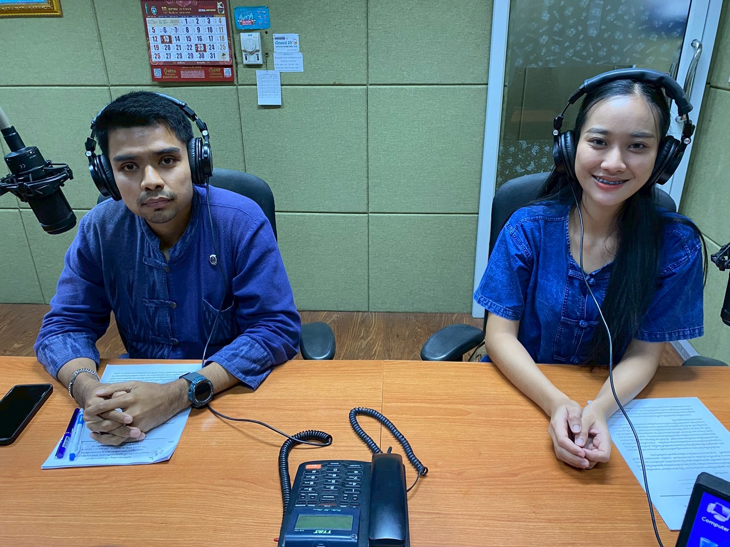 สำนักงานพัฒนาชุมชนอำเภอทัพทัน จัดรายการเรื่องเล่าชาวพัฒนา ทางสถานีวิทยุกระจายเสียง ในเดือน ตุลาคม 2568