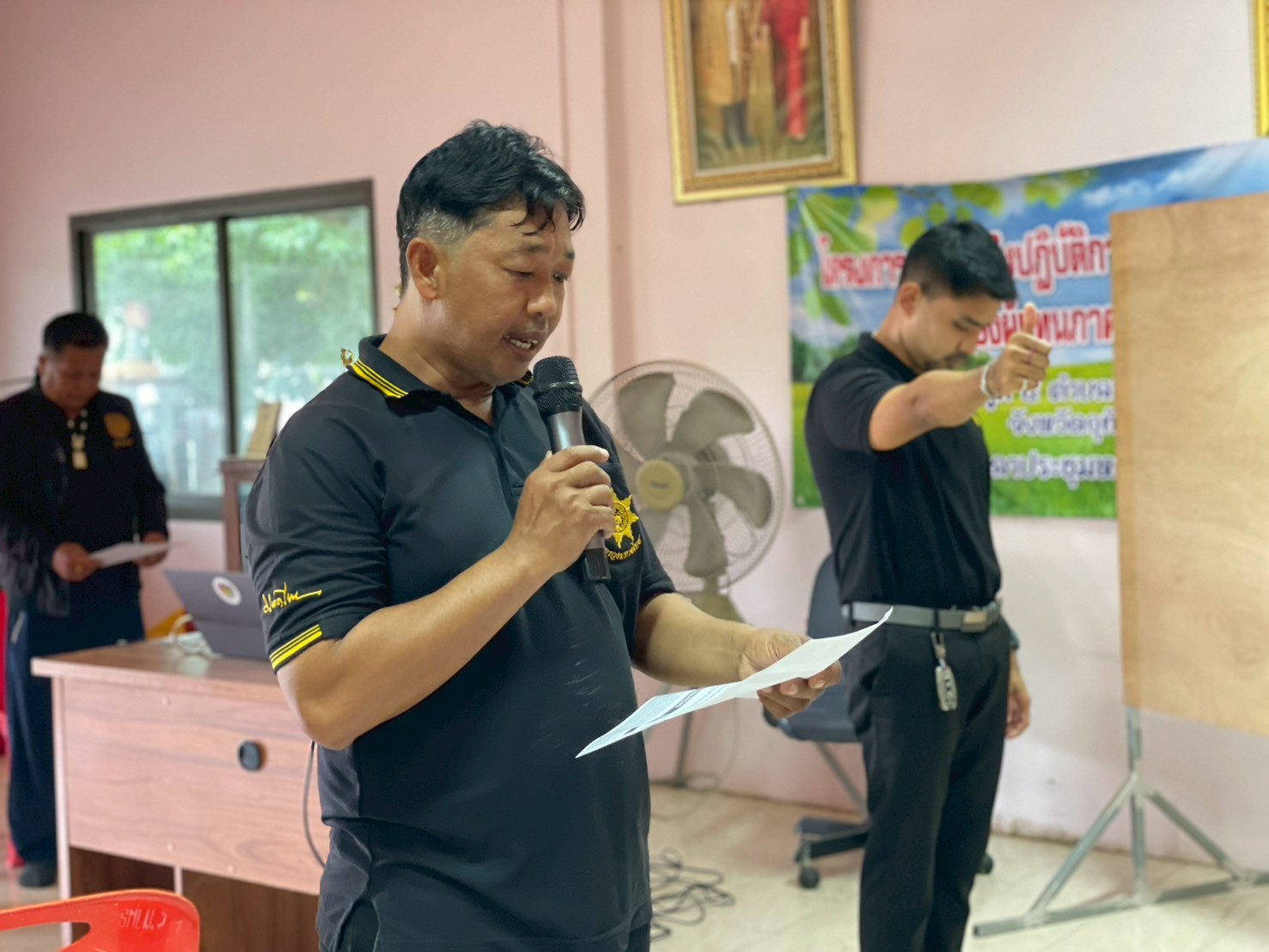 สำนักงานพัฒนาชุมชนอำเภอทัพทัน จัดโครงการอบรมวิทยากรกระบวนกองทุนแม่ของแผ่นดิน (ครู ค) ประจำปีงบประมาณ พ.ศ.2569 กิจกรรมที่ 2 ลงพื้นที่ทบทวน เสริมสร้างแนวคิด ในพื้นที่ หมู่ 5 บ้านดงขนุน ตำบลหนองสระ อำเภอทัพทัน จังหวัดอุทัยธานี